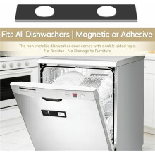 Stainless Steel Magnetic Clean Dirty Dishwasher Sign,Matte Brushed Cleaning/Dirt Indicator with Strong Magnet