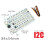 For M5Stack Unit CardKB V1.1 Matrix Keyboard Card Keyboard Unit 50-Key MEGA8A 2