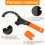Zware Universele Afvoer Sleutel voor Alle 4, 6, 8 Tab Locknuts, Stalen Constructie 4