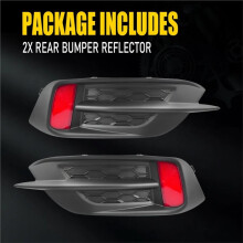 Rear Bumper Reflector Trim 33555-TBA-A01 33505-TBA-A01 for 10th Sedan/Coupe 2016-2021 Bumper Cover Molding