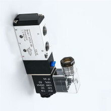 Électrovanne Pneumatique 4V210-08 DC24V à Deux Positions et Cinq Voies, 4V210 à Double Tension pour la Commande de Vérins