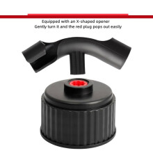Brandstofvulslangsets voor Raceauto'S met VP-Benzinetankslang, Jerrycandoppen, Slangbuigers voor Tuff Jug, Brandstofslang voor Racejerrycans en