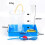 Liquid Pressure and Depth Relations Laboratory Liquid Pressure Mechanical Experiment Physics Teaching Instrument 6