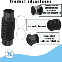 E164000080 Flexible Blower Tube for Echo Blower PB-580T EB600RT PB-580 PB-580H with 2pcs Clamp