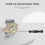 13 PCS Carburetor Adjustment Carb Adjusting Tool Kit for 2-Cycle Small Engine Poulan   Echo Trimmer 10
