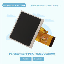 3.5-Inch FPCA-F0350052AV0 EDT Air Compressor Industrial Control LCD Screen Display 480x272 50Pins