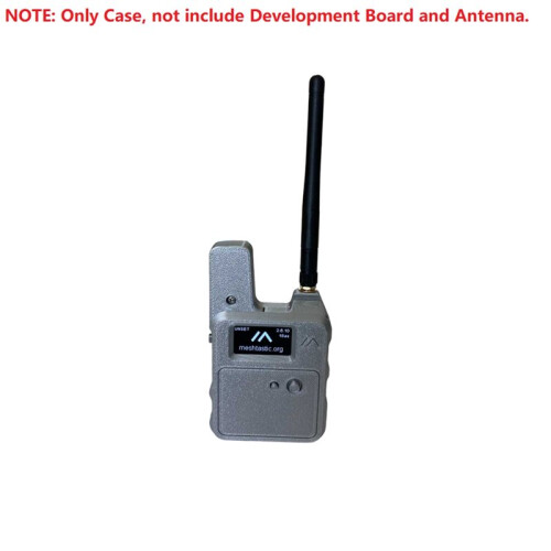 Case and 3000mAh Battery Set for Wio Tracker L1 Development Board - All-in Enclosure Screen Protection Shell Purpler 1