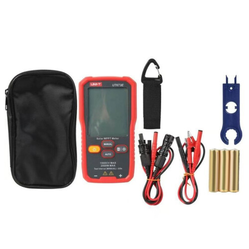 -T UT673E Solar Panel Tester PV Module Maximum Power Tester PV Panel Tester 2000W for Vmp Imp Voc Isc Test 1