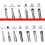 13 PCS Carburetor Adjustment Carb Adjusting Tool Kit for 2-Cycle Small Engine Poulan   Echo Trimmer 4