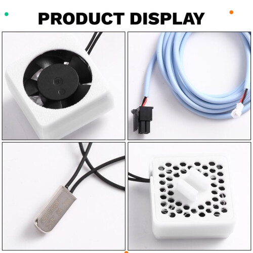For  A1 A1  Extrusion Motor Cooling Kit,Silent Fan with Auto Start-Stop Function,3D Printer Parts 1