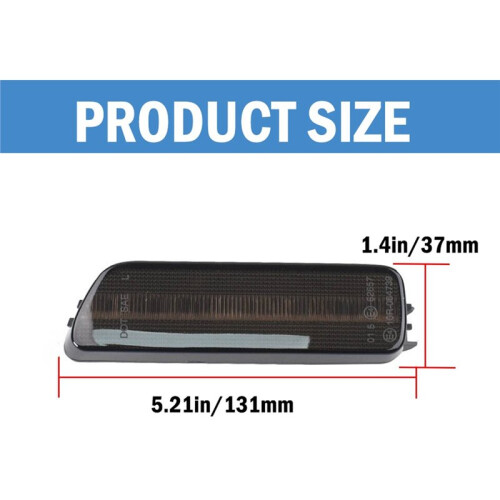 1pair Car LED Front Bumper Side  Lights for    MK4 /R32 Cabrio USA Version 1
