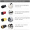 For  SC2 SC3 Easyfix Steam Cleaner Replacement Steam Extension Nozzle Round Brushes Kit 2