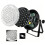 Stage Lights 60 LED RGBW Par Lights, Party DJ Disco Strobe Light, Remote Control Control Activated US Plug 5