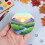 3-Inch Foam Discs, 12 Pieces Per Pack, 1-Inch Thick Discs, Round Foam Plates, Suitable for DIY Projects Such As Model 4