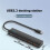 Hub USB 3.2 Gen2 10Gbps USB A Tipo C com 4 Portas, Divisor e Adaptador Multiportas para Laptop e PC 6