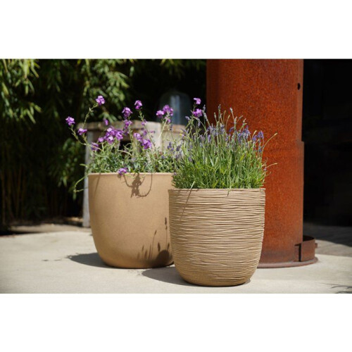 Blumentopf - CAPI EUROPE - Smooth NL - 43 x 41 cm - Beige 2