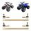 Quad Ball Joint Tie Rod 330mm Set 9