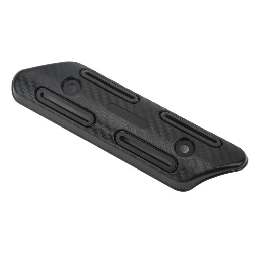 Black Exhaust Shield for 27-51mm Pipes