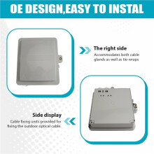 12 Core Fiber Optic Distribution Box Termination FTTH Fiber Optic Distribution Box Full with Single Mode Pigtail SC