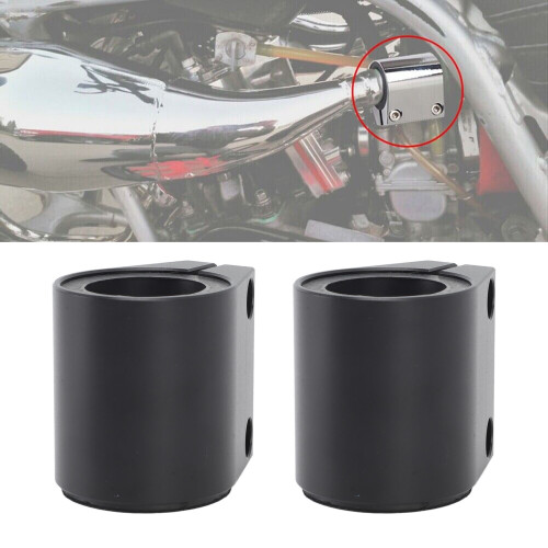 Banshee Exhaust Band Clamp 1in 2pcs Black