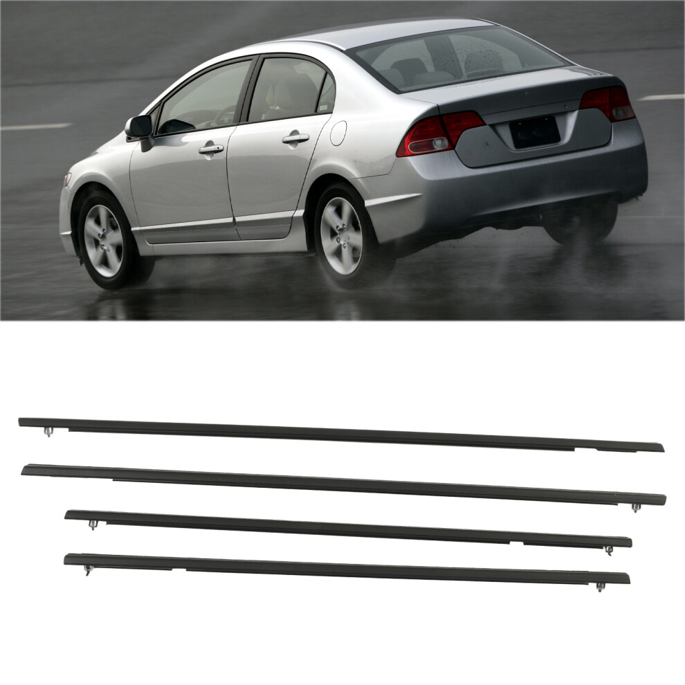 Honda Civic 2006-2011 Window Belt Weatherstrip 7293282842748