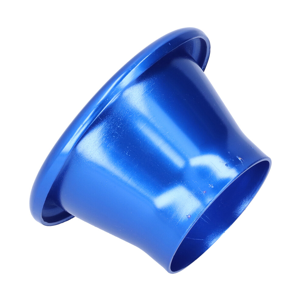2.6In Turbo Horn Intake Adapter Cnc Aluminium Blue 7293282843691