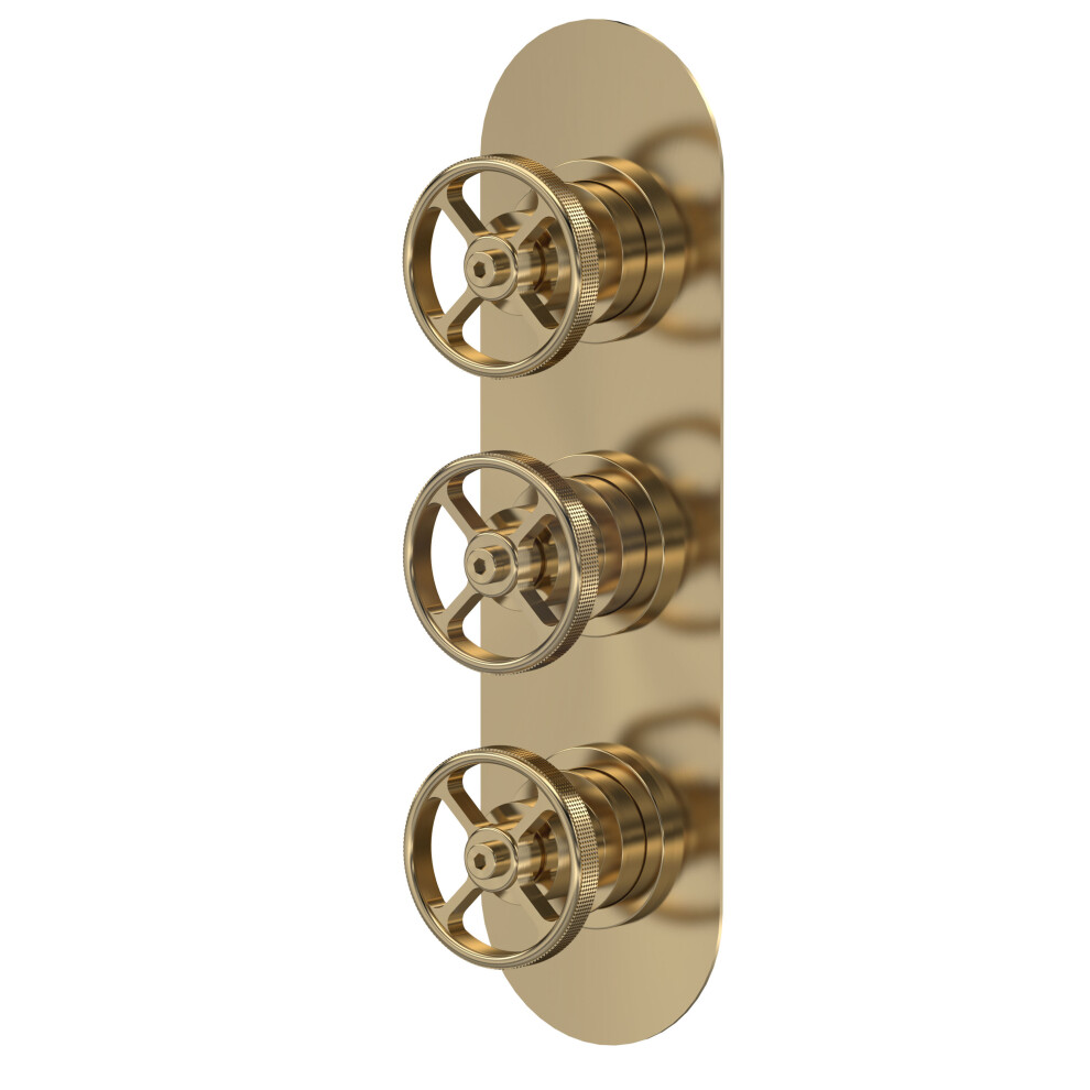 Balterley Knurled Triple Shower Valve