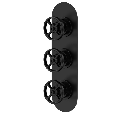Balterley Knurled Triple Shower Valve