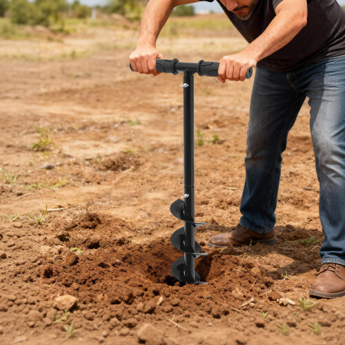 Manual Post Hole Digger Earth Auger 1