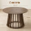 Homcom HOMCOM Modern Dining Table for 4-6 People 120 cm Light Walnut 3