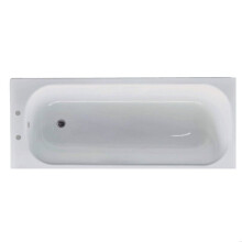 Contemporary Single Ended Bath, 1700 x 700 x 390mm, White