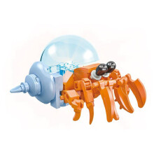(Hermit Crab)Bloques de montaje de animales marinos con luminosos para niños aprendizaje juego imaginativo