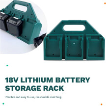 Battery Holder for 18V Portable Organizer Workspace Accessories Bracket Sturdy Handheld Storage Rack