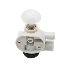 2Pcs 385314349 RV Car Toilet Plastic Water Valve Kit for for Sealand for VacuFlush RV Toilets Repair Parts