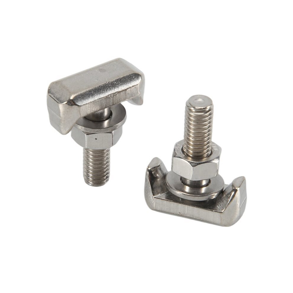 10Pcs Replacement Battery Terminal M6 Screws Bolt Nut Washer T-Bolt 19116852 For 6X0915138 6034263347408