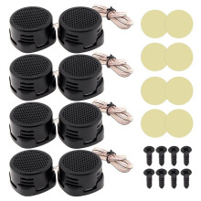 4 Pair 12V 500W Universal Car Dome Tweeter Speakers High Frequency for Car Audio System