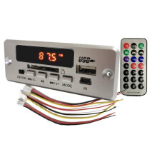 12V 5.0 Car Kit MP3 Decoder Board Audio WMA Car Music Player Module Lossless Audio USB AUX TF Radio