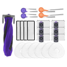 Onderdelen voor  Freo Z10 Ultra YJCC025 Robotstofzuiger: Hoofdborstel, Zijborstel, Dweil, HEPA-Filter, Stofzak (21 Stuks)