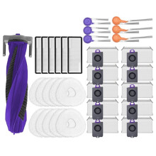 Onderdelen voor  Freo Z10 Ultra YJCC025 Robotstofzuiger: Hoofdborstel, Zijborstel, Dweil, HEPA-Filter, Stofzak (33 Stuks)