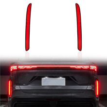 Rear Bumper Reflector Light for Tiggo 7 Pro/EBRO S700 2025 2026 LED Brake Light Turn Signal Car Accessories