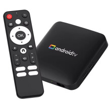 Cortex-A53 4K HD Android 14 TV Box USB 2.0 2.4G&5G Dual WiFi Support Voice Assistant TVBox Set Top Box (EU Plug)