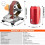 Electric Belt-Sander KnifeSharpener Sanding Machine Small Bench Grinder Kit for KnifeMaking US Plug 6