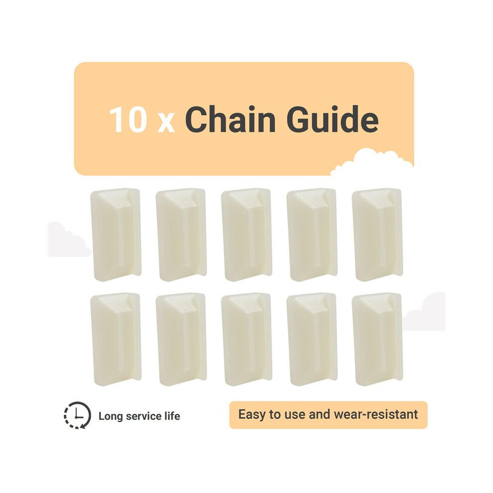 10Pcs Chain Guide Bumper Strip Kit For 61 66 154 257 262 266 268 272 281 288 362 365 371 372 394 395 570 575 6032175150802