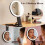 Makeup Mirror with Lights, 20X/1X Double Sided Magnifying Makeup Mirror with 3 Color Lighting and Adjustable Brightness 8