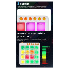 Contrôleur MIDI Sans Fil POCKET pour - 16 Pads RVB, , Portable et Alimenté par Batterie pour la Production Musicale