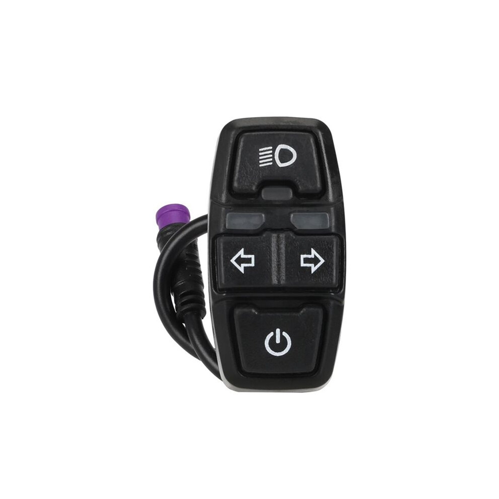 Multifunction Ebike Horn Turn Signal 4 Function For Electric Bike Scooter Light 4711602600821