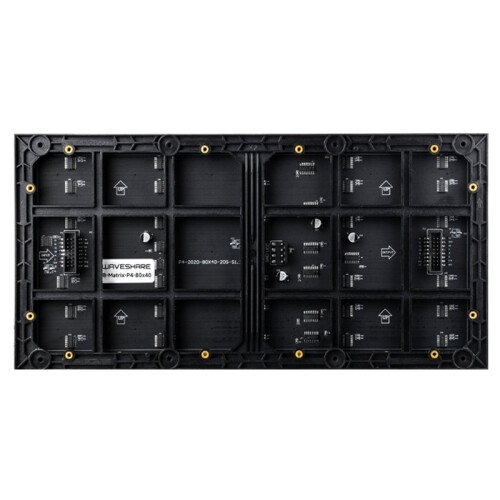 P4 LED Matrix Panel RGB Full-Color LED Display Module 80x40 Pixels 1/20 Scan HUB75 Interfaces for DIY Screen Billboards 2