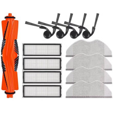 Vervangingskit voor Robotstofzuiger S40 OV81 BHR084AEU Hoofdborstel Zijborstel HEPA-Filter Stofzuiger Onderdelen Accessoires