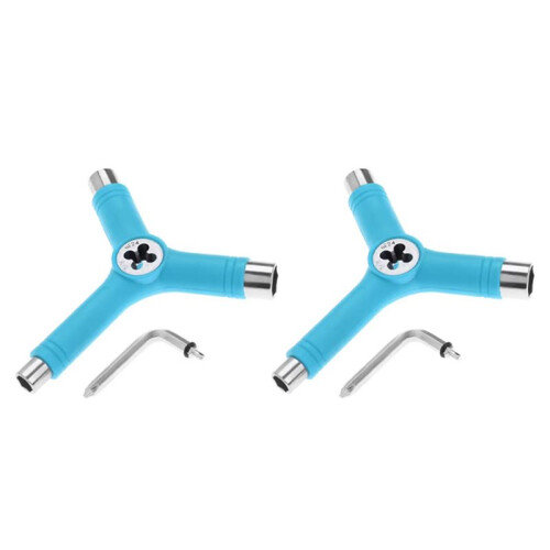 Allen Wrench Type, - Screwdriver, All in-One Skateboard Tools, Multifunctional Accessory for Y Skate Tools C