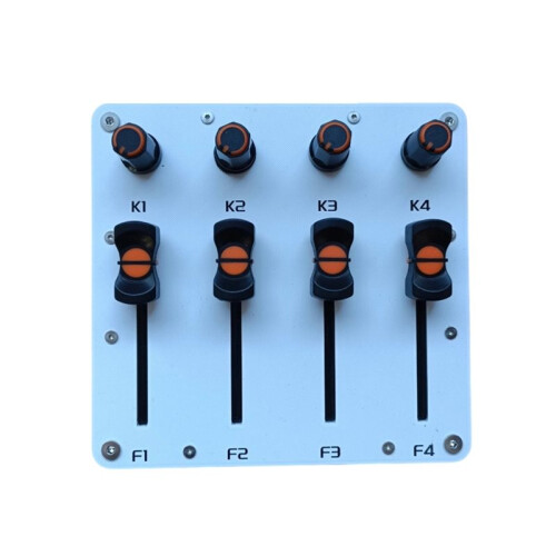 4 Knobs 4 Faders MIDI 45mm Custom CC Information Computer Music Host Software Fader Controller
